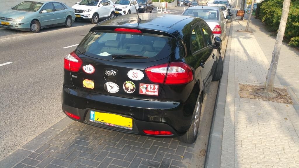 New wave of bumper stickers - For runners, bikers and swimmers