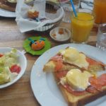 Eggs Benedicat with Salamon