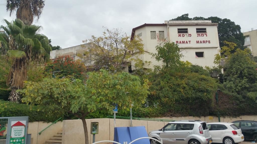 The hospital building (not operating, half ruined) - Lehi and Irgun