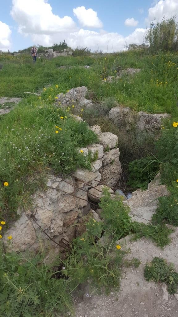 Jordanian trenches on top of the hill - Latrun