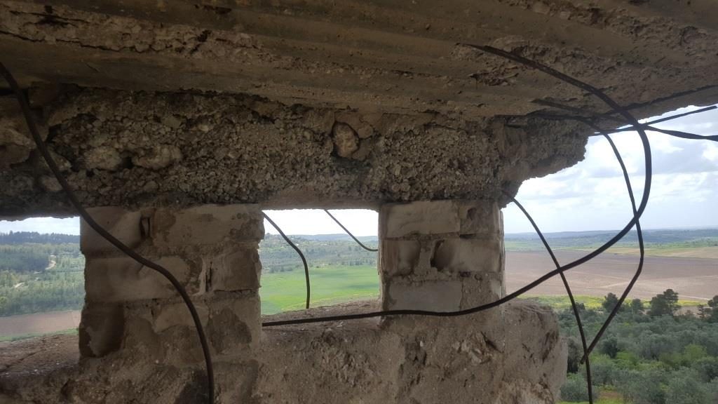 The modern Jordanian building - Masonry walls with reinforced concrete roof - Latrun