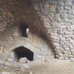 The Crusaders' hall below the Arab building made of vault, but for a long hall like this, this mainly a barrel vault - Latrun