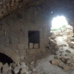 The Crusaders' hall below the Arab building made of vault, but for a long hall like this, this mainly a barrel vault - Latrun
