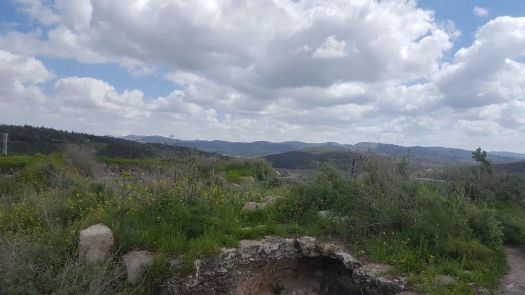 To the East are Judaen mountains - Latrun