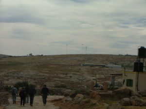 On the ridge above the center you can already see many turbine spinning in speed.