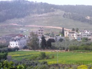 Part of the village of El-Jib - Tel Gibeon