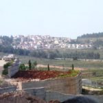 Israeli settlements West to El-Jib: Har Samuel (part of Giv'at Ze'ev), Givon HaHadasha, Giva't Ze'ev. - Tel Gibeon