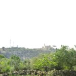 Looking South from the tell to Nabi Samwil - Tel Gibeon