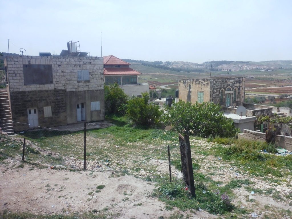 Some of the village older buildings - Tel Gibeon