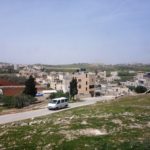 Israeli settlements West to El-Jib: Har Samuel (part of Giv'at Ze'ev), Givon HaHadasha, Giva't Ze'ev. - Tel Gibeon