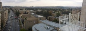 Looking South from the hotel roof - Jerusalem