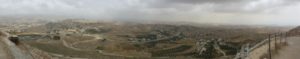 Looking East to North from the top of the hill - Herodium
