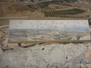 Looking East to North from the top of the hill - Herodium