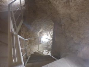 Remains of a tunnel form the time of the Great Revolt - Herodium