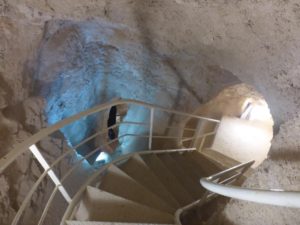 Remains of a tunnel form the time of the Great Revolt - Herodium