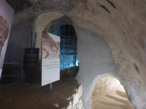 Entrance to the Eastern tunnel system, from the time of the Bar Kokhba revolt - Herodium