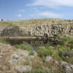 A small pool not far from the road