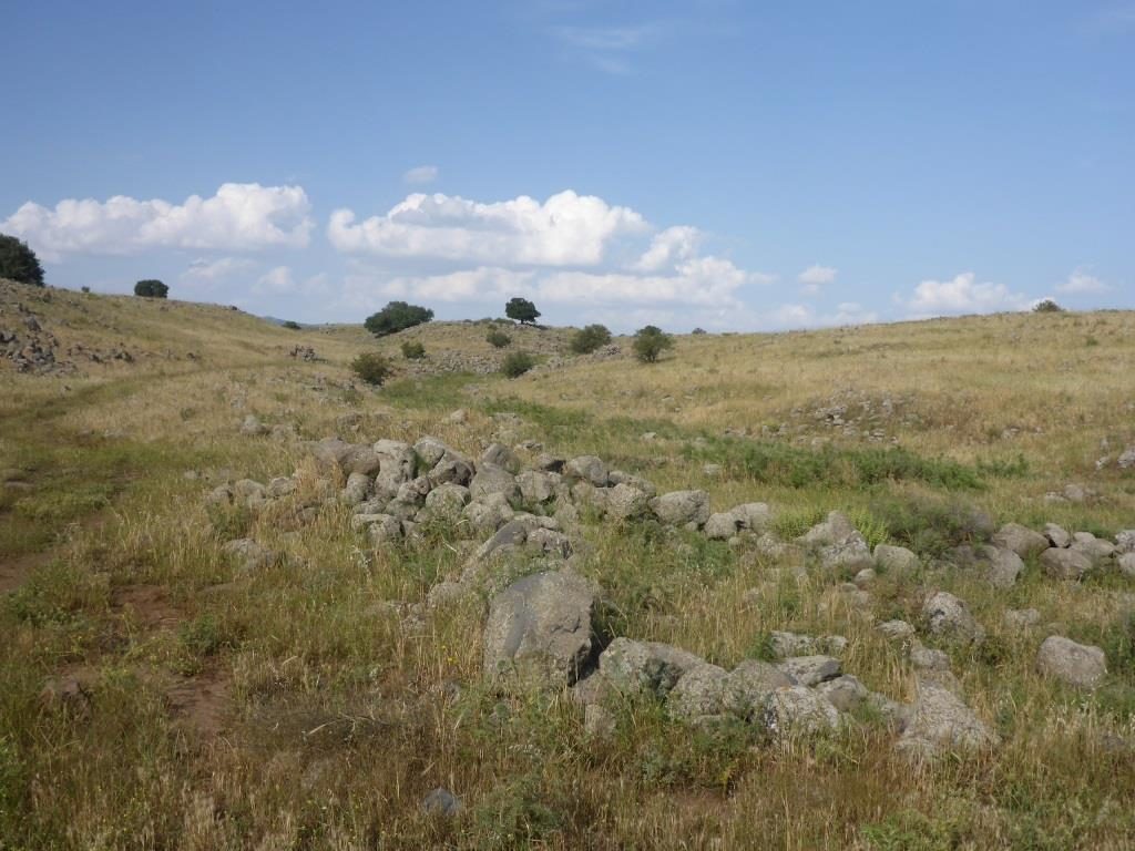 The endless plains of the Golan heights. Too bad you can just wonder around. After all this is one of the most land minded areas in the world Petroleum road