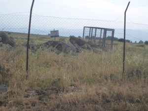 Now days the pipeline is being used to supply water around Golan heights Petroleum road