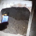 Collecting bone place in the Burial caves in Saint-Étienne Basilica