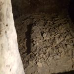 Collecting bone place in the Burial caves in Saint-Étienne Basilica