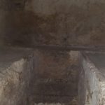 The benches for corps in the rooms Burial caves in Saint-Étienne Basilica