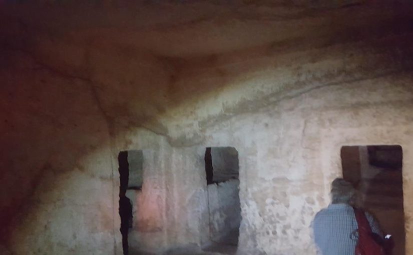 Burial caves in Saint-Étienne Basilica