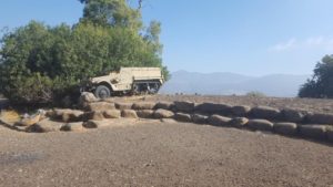 The APC with the Hermon mount at the background - Tel Faher