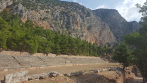 Panorama view of the stadium