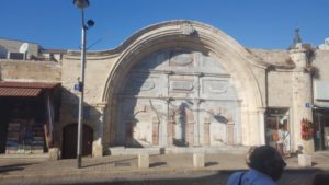 Mahmoudiya Mosque‏‏‏ A sabil (fountain), embedded in the southern wall of the mosque, is attributed to Sulayman Pasha. The Mousqe set on Jaffa walls