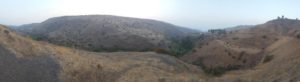 And Panorama view from the red trail (4x4 road) a little bit higher - Raging jordan river