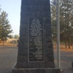 A monument for the 14 defenders of Mishmar HaYarden that fell on the fight