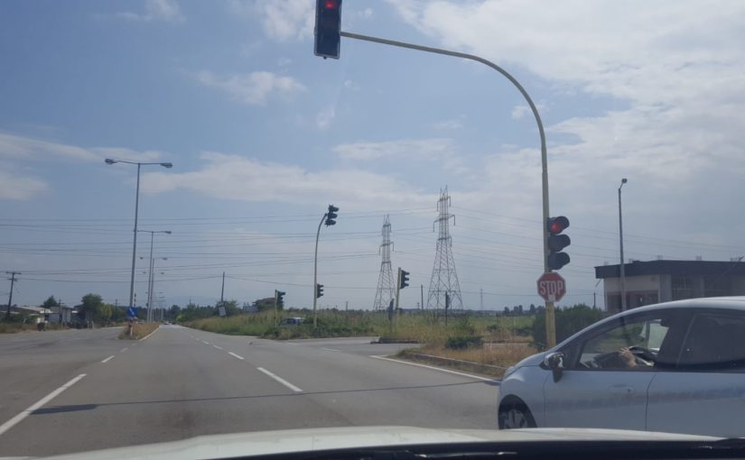 Driving on Greece roads