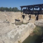 Another look over the regulator water device in Nahal Taninim dam