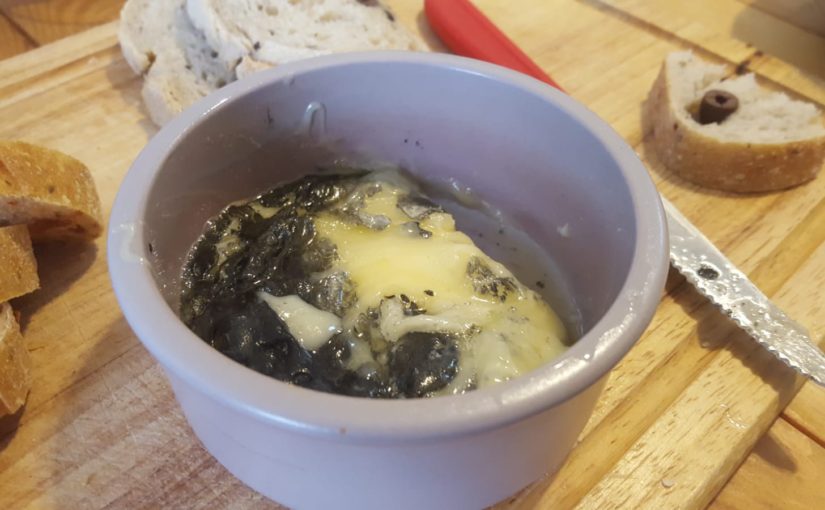 Melted Brie cheese