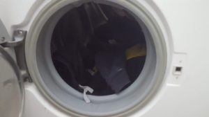 First day pants in the washing machine - Toilet training