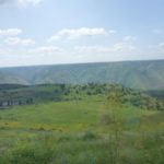 The valley from above - The Yarmouk river