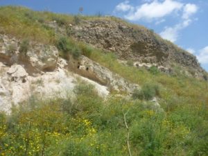 Different soil types and slopes - the Yarmouk river