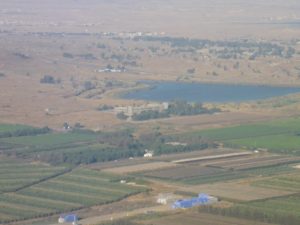 The Syrian forces headquarters building (in Israel side of the building)