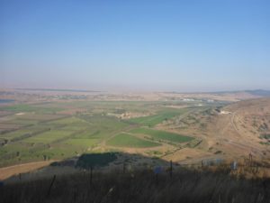 Looking South-East from the Bental  - volcanoes