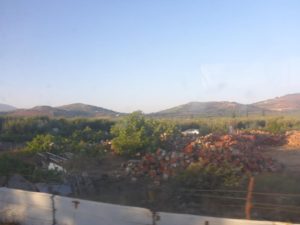 Mount Kramim (left) and mount Varda (right) - volcanoes