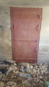 The original door - sanatorium post