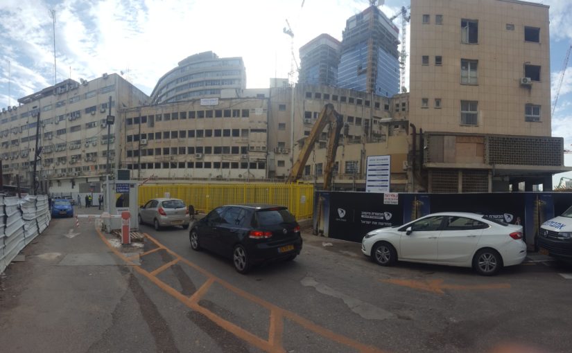 Beit Ma’ariv is demolished