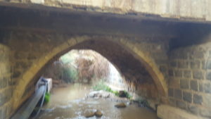 An old Ottoman bridge over Ayon stream - on the way to Egel gate