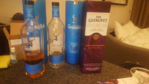 Half way through, a bottle and an half of whisky are already down the throat - whisky