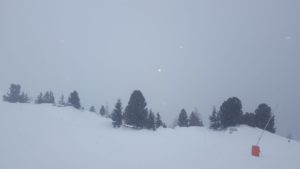The view from the lunch time resturant - La Plange