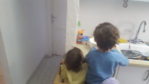 Making pancakes - Homeschooling