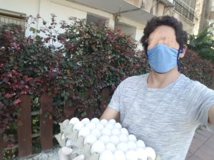 During the eggs crisis just before Passover, hope those situations over.... -  back to normal
