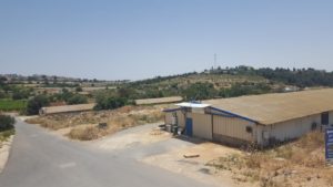 A look on the hill from Hummos Haaretz balcony
