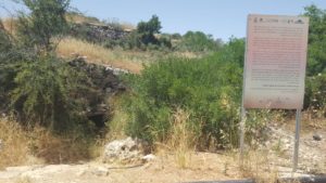 A monk cave, 30 meter long dug by the monk Lazar on base of old olive press.